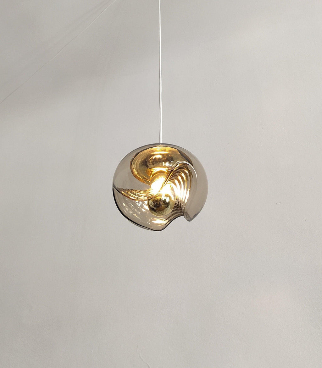 Solara Suspension en Verre Vague Mid-Century Vintage - Neutralighting
