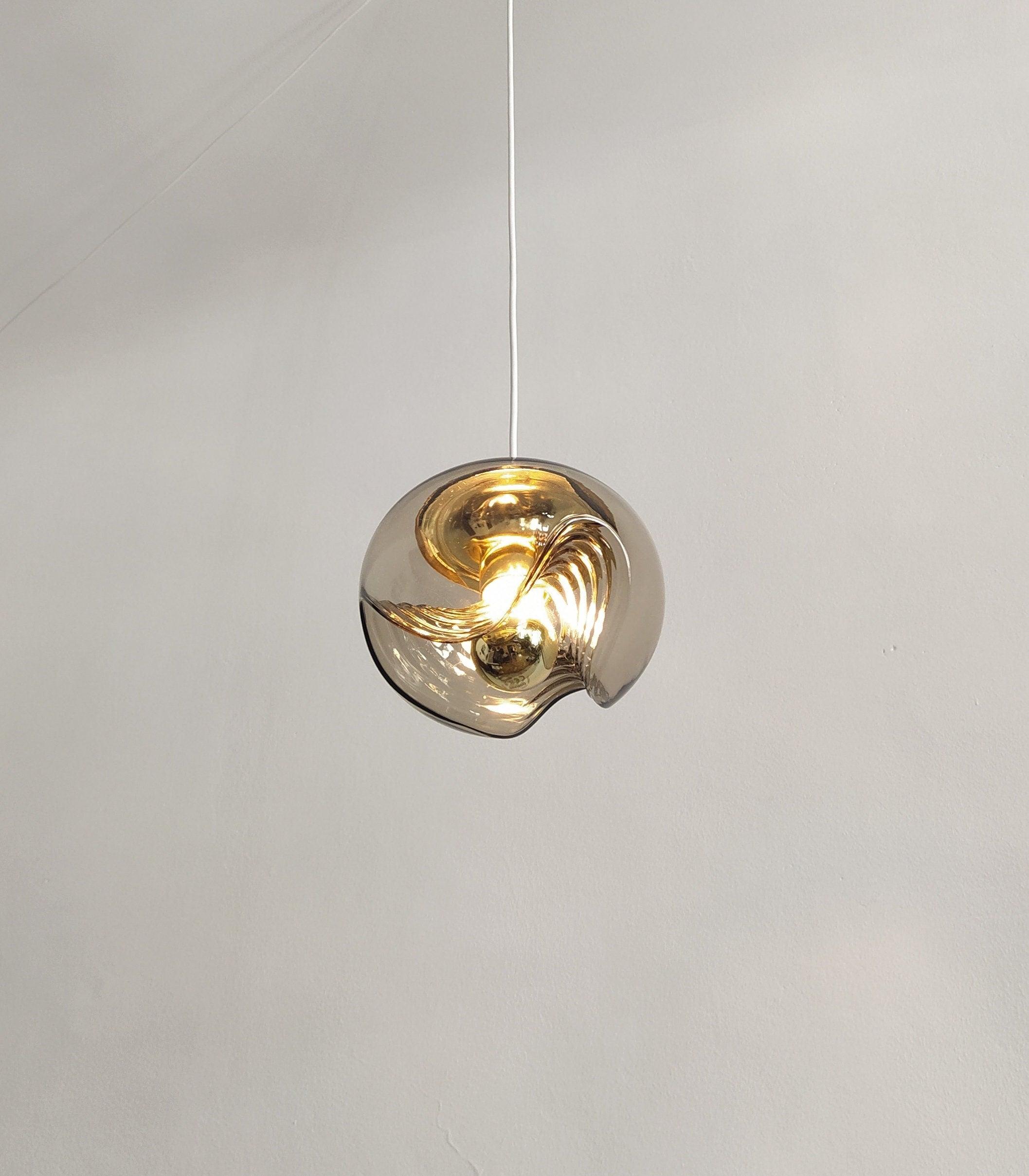 Solara Suspension en Verre Vague Mid-Century Vintage - Neutralighting