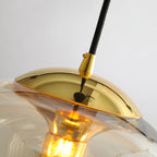 Solara Suspension en Verre Vague Mid-Century Vintage - Neutralighting