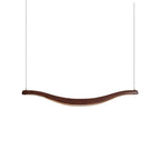 Lustra Chandelier Bois Forme Ondulée Élégant - Neutralighting