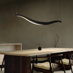 Lustra Chandelier Bois Forme Ondulée Élégant - Neutralighting