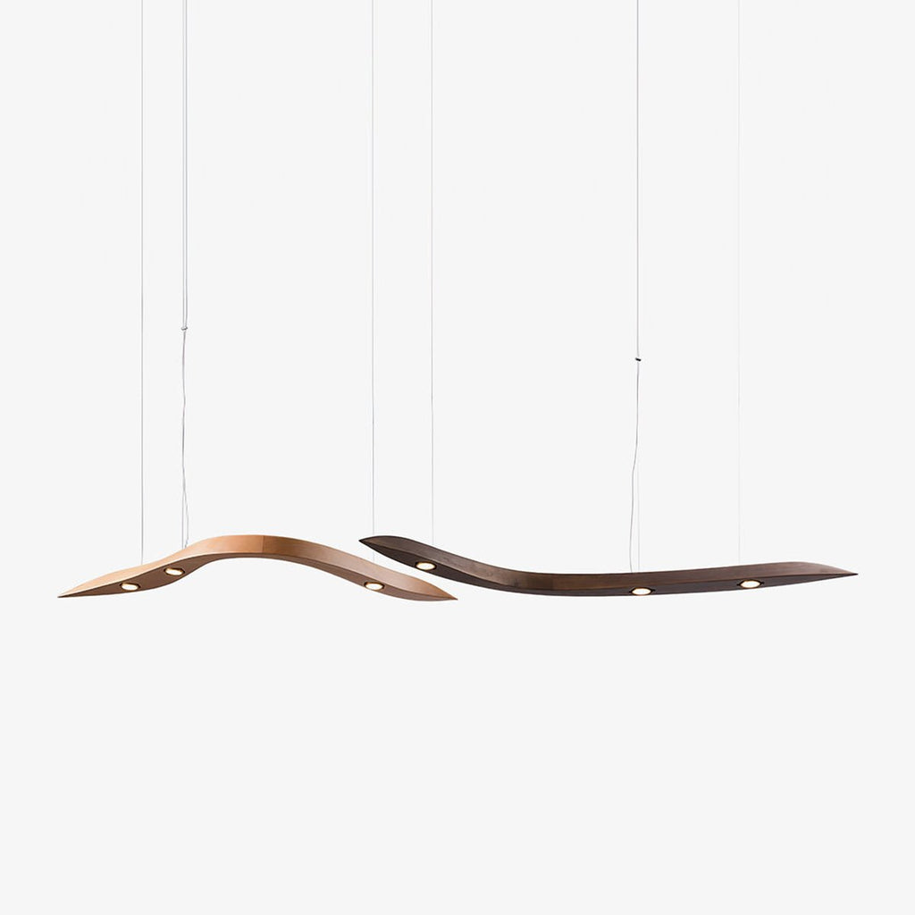 Flow Suspension Minimaliste en Bois - Neutralighting