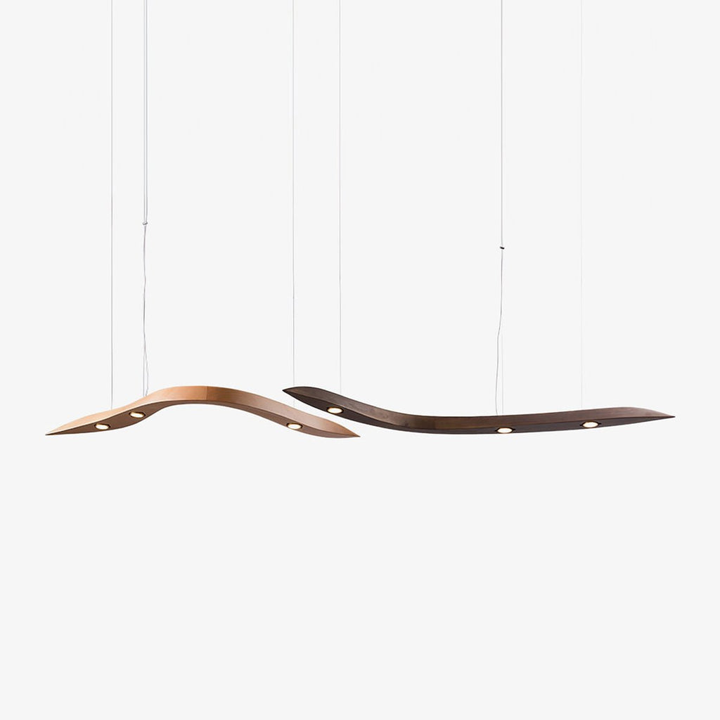Flow Suspension Minimaliste en Bois - Neutralighting