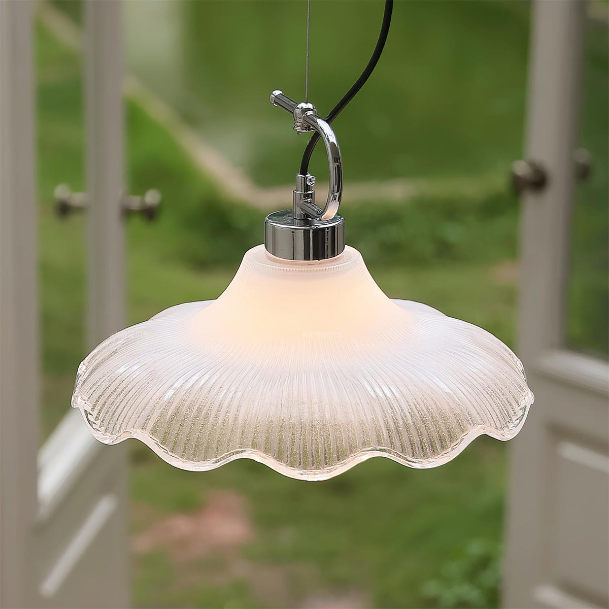 Vitrina Suspension en Verre Vintage - Neutralighting