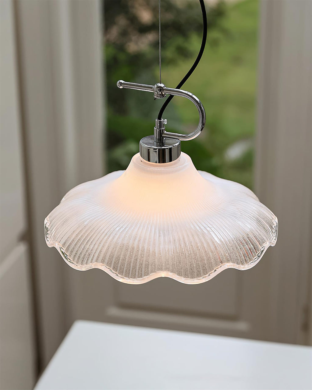 Vitrina Suspension en Verre Vintage - Neutralighting