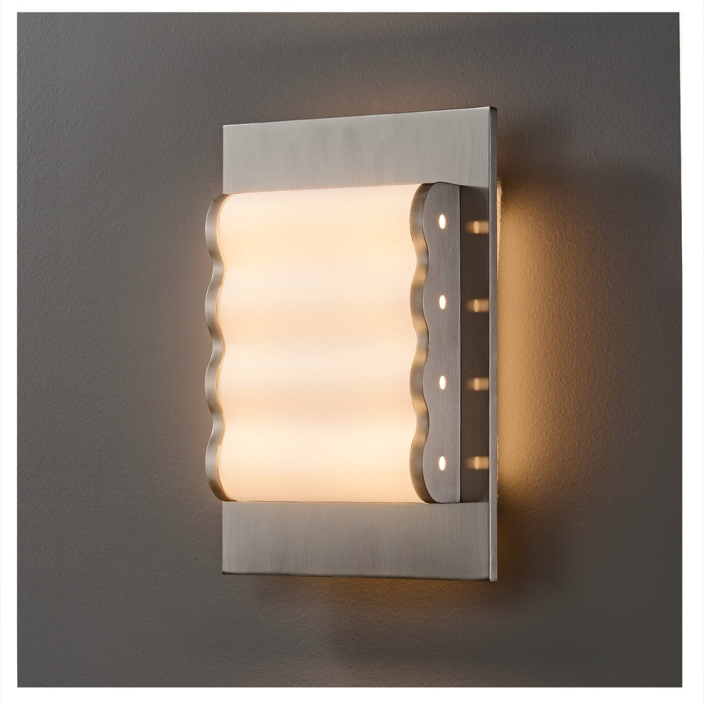 Wave Applique murale contemporaine en tissu - Neutralighting