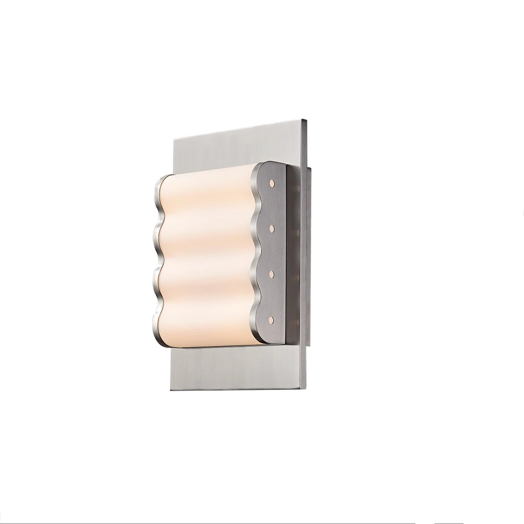 Wave Applique murale contemporaine en tissu - Neutralighting