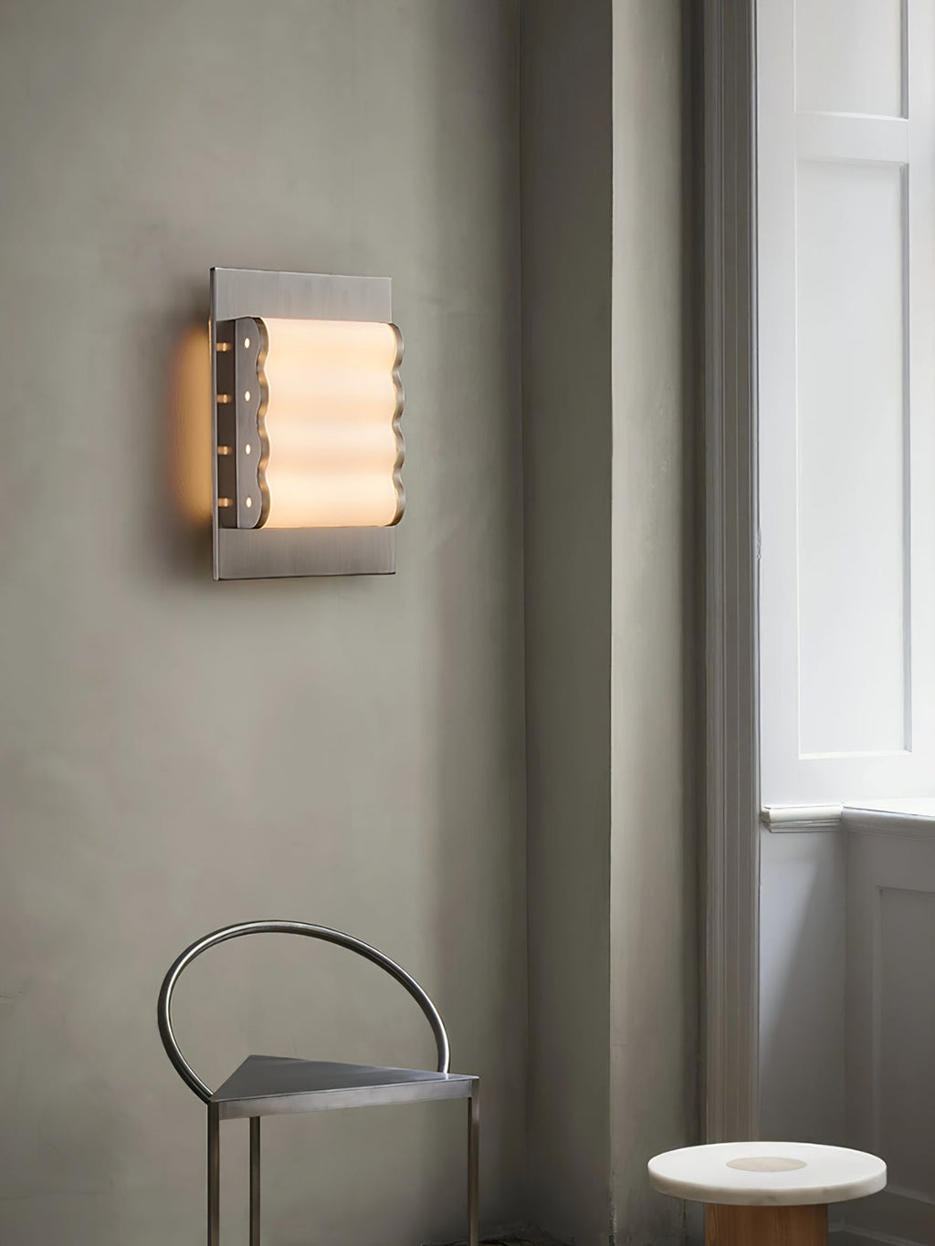 Wave Applique murale contemporaine en tissu - Neutralighting