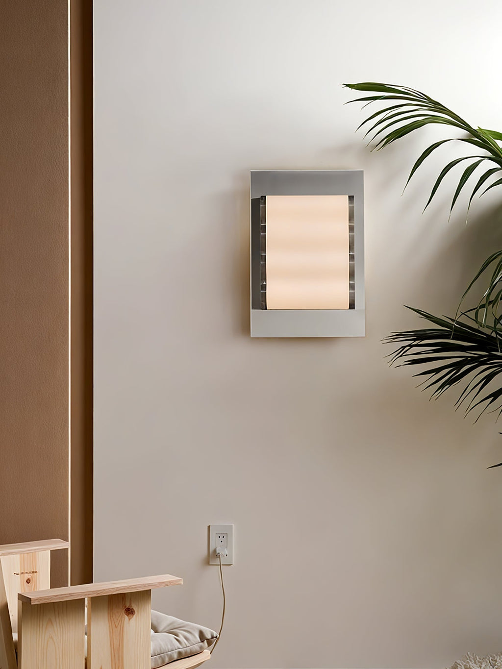 Wave Applique murale contemporaine en tissu - Neutralighting