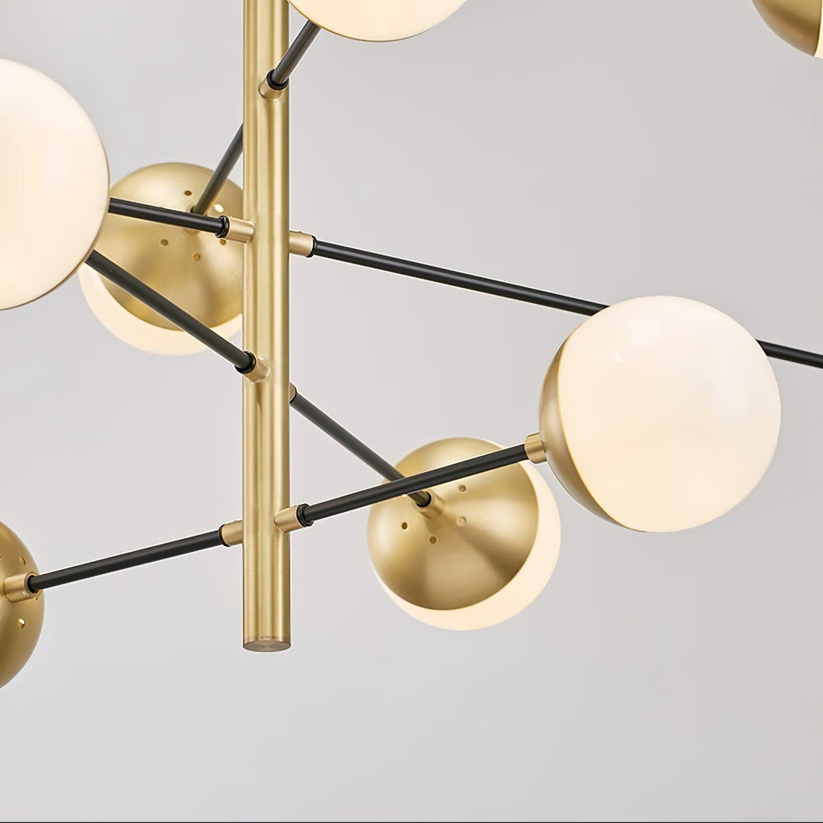 Lustra Chandelier Waverly en Verre Élégant - Neutralighting