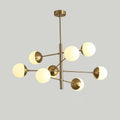 Lustra Chandelier Waverly en Verre Élégant - Neutralighting