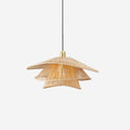 Weaver Lampe Suspendue Rattan Tissé Superposé - Neutralighting