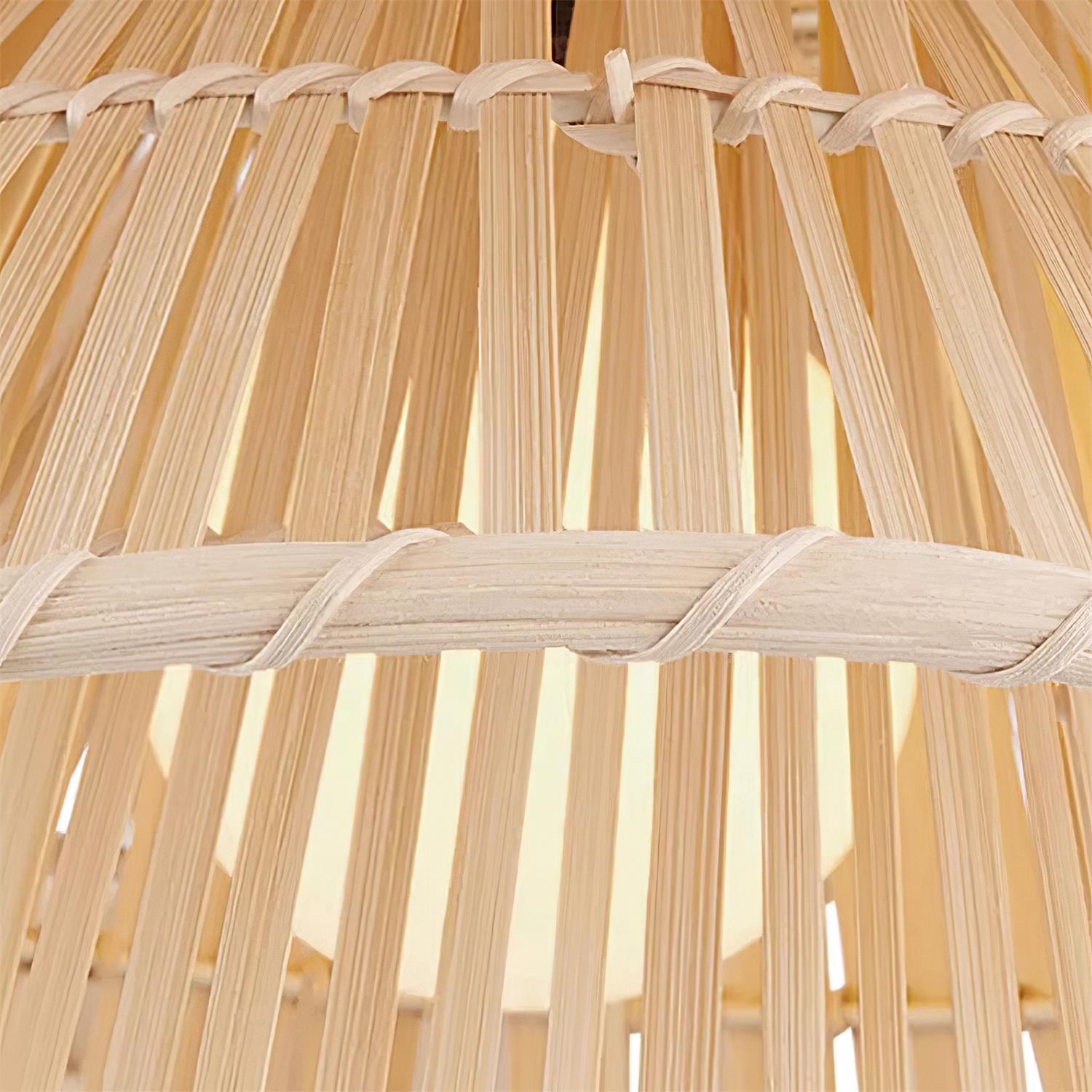 Weaver Lampe Suspendue Rattan Tissé Superposé - Neutralighting