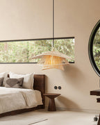 Weaver Lampe Suspendue Rattan Tissé Superposé - Neutralighting