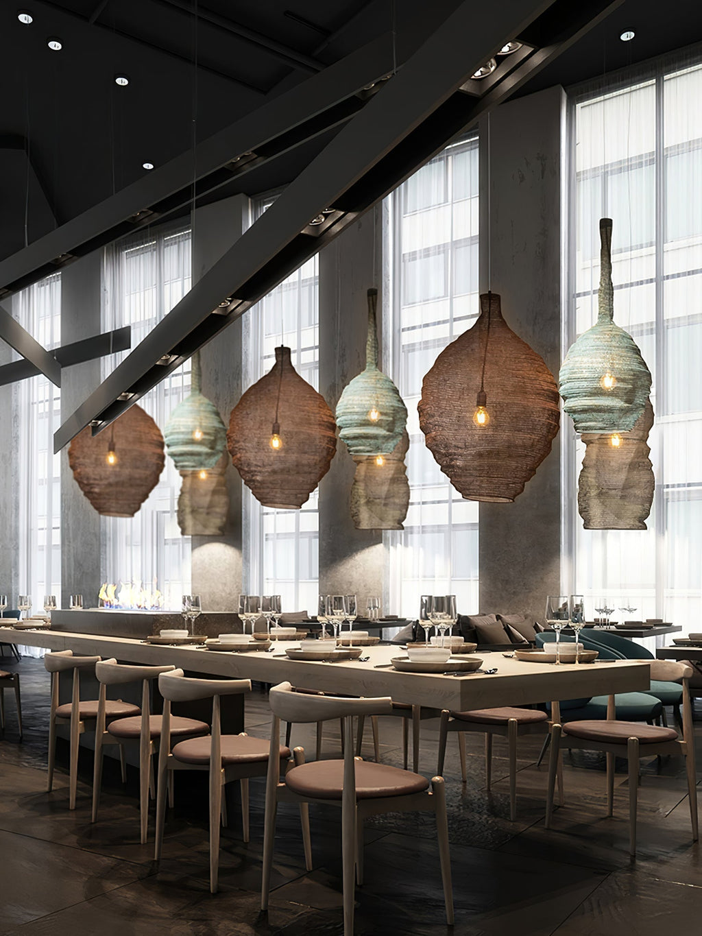 Hive Industriel Fil Pendentif Lampes - Neutralighting