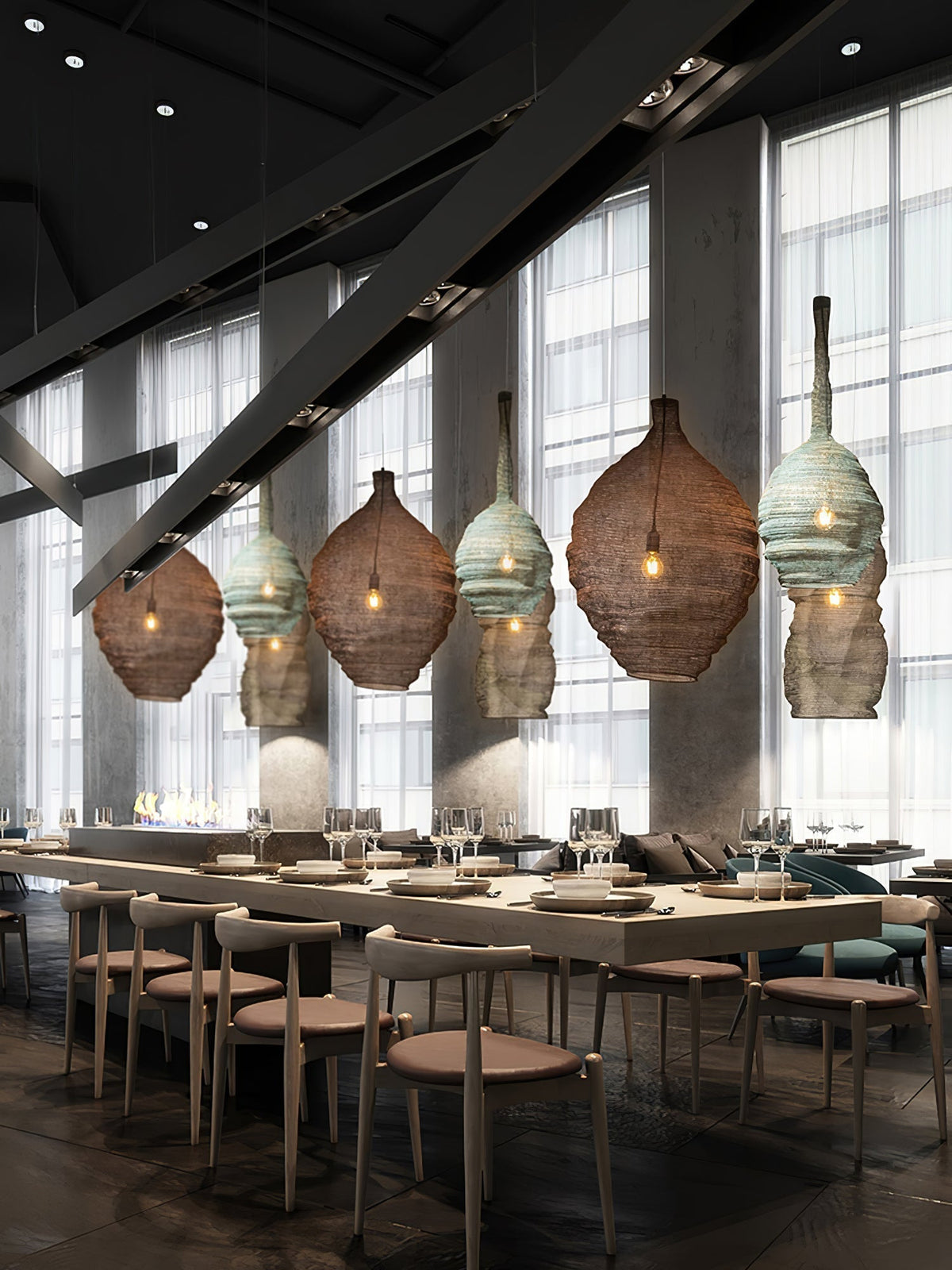 Hive Industriel Fil Pendentif Lampes - Neutralighting