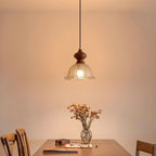 Weiana Suspension Verre Ondulé Coquillage Vintage - Neutralighting