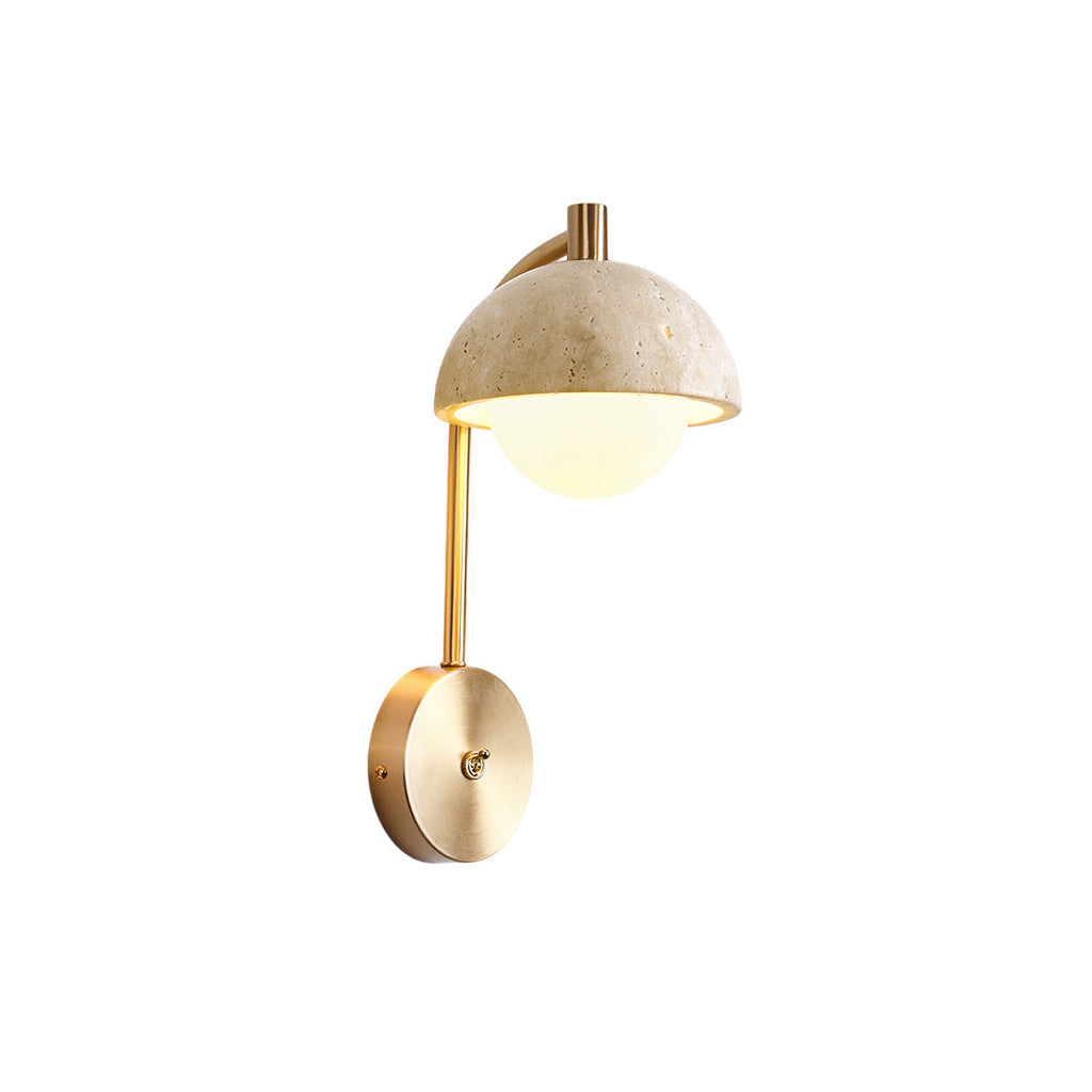 Civarir Applique Murale Travertin Beige Moderne - Neutralighting