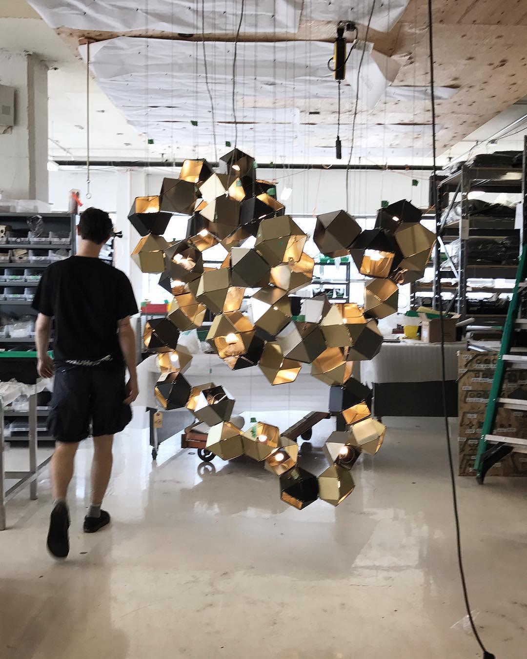Lustra Lustre Géométrique Moderne - Neutralighting