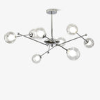 Lustra Chandelier en Verre et Chrome - Neutralighting