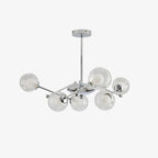 Lustra Chandelier en Verre et Chrome - Neutralighting
