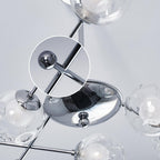 Lustra Chandelier en Verre et Chrome - Neutralighting