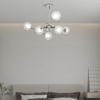Lustra Chandelier en Verre et Chrome - Neutralighting