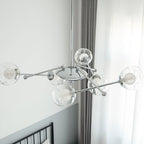 Lustra Chandelier en Verre et Chrome - Neutralighting