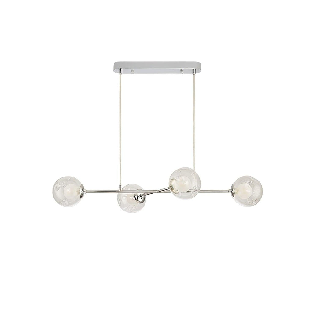 Lustra Chandelier en Verre et Chrome - Neutralighting
