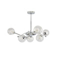 Lustra Chandelier en Verre et Chrome - Neutralighting