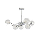 Lustra Chandelier en Verre et Chrome - Neutralighting