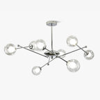Lustra Chandelier en Verre et Chrome - Neutralighting