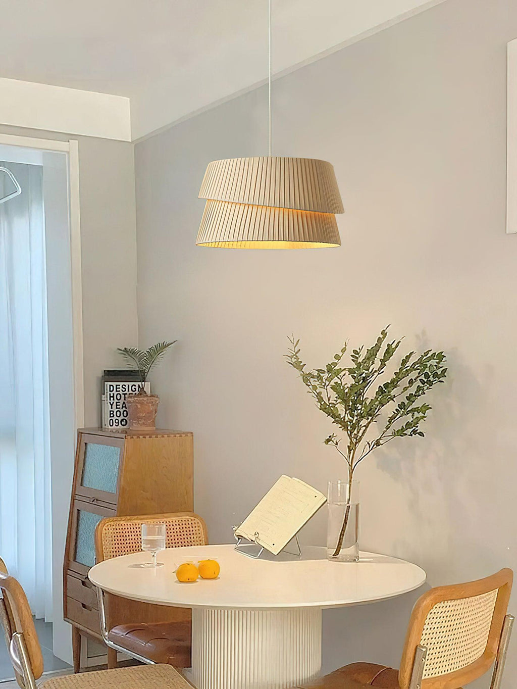 Zarion Tissu Scandinave Pendentif Lumière - Neutralighting