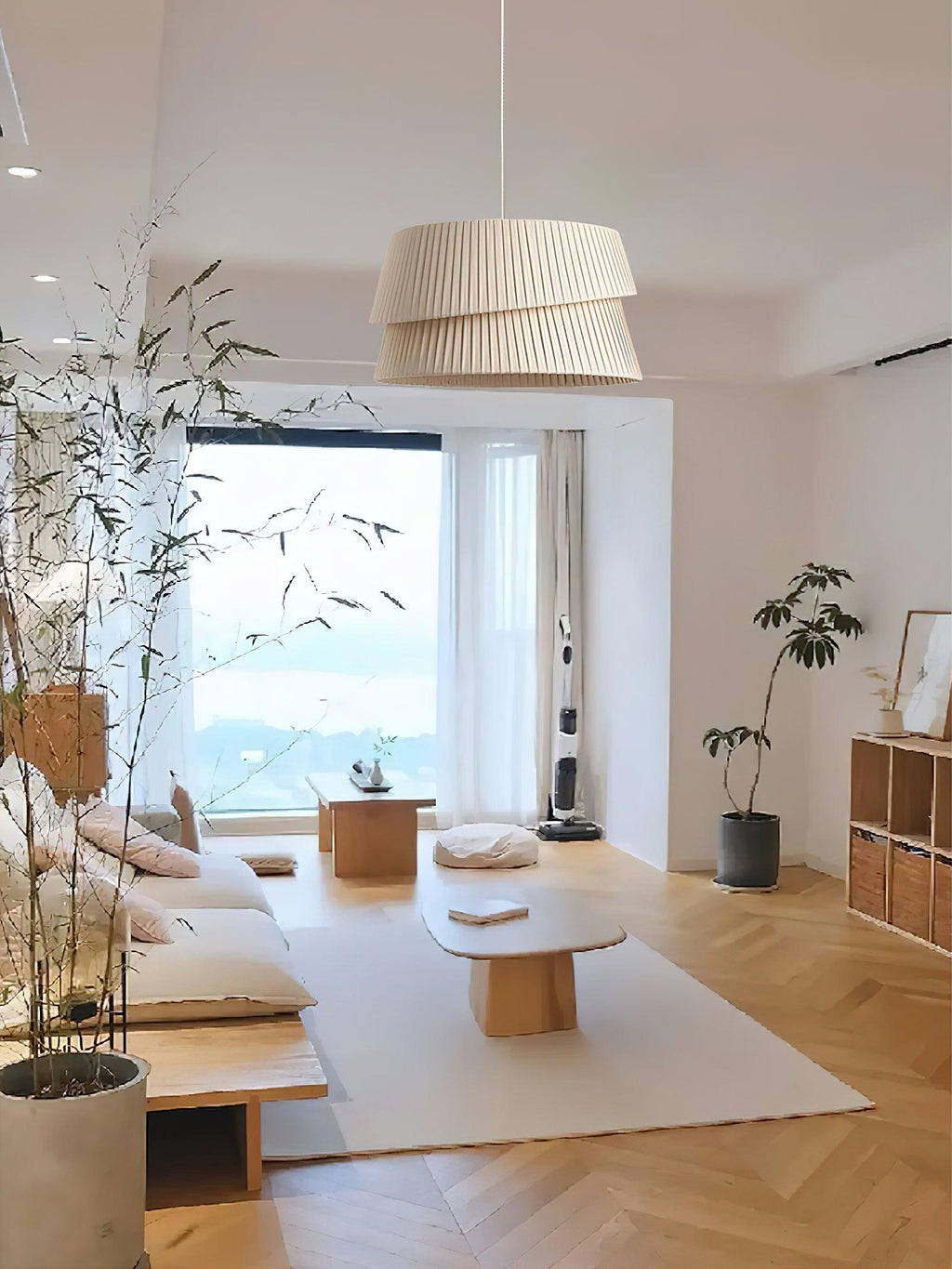 Zarion Tissu Scandinave Pendentif Lumière - Neutralighting