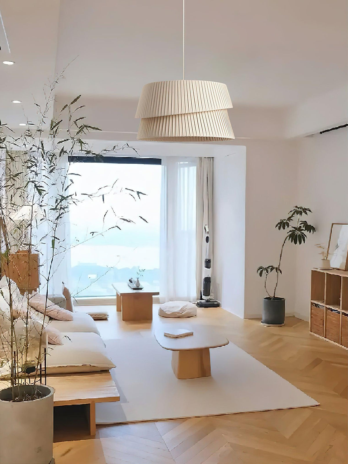 Zarion Tissu Scandinave Pendentif Lumière - Neutralighting