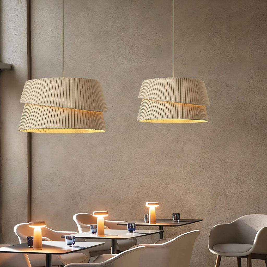 Zarion Tissu Scandinave Pendentif Lumière - Neutralighting