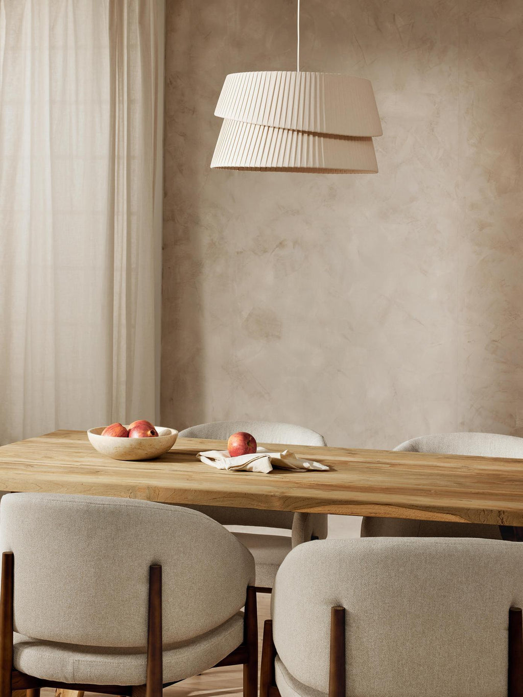 Zarion Tissu Scandinave Pendentif Lumière - Neutralighting