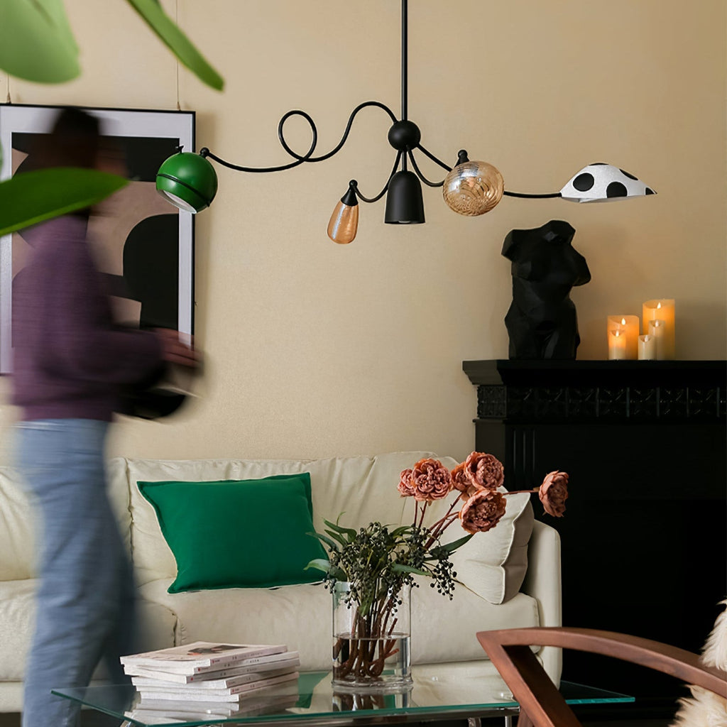 Playful Lampe Pendante Modulaire en Verre - Neutralighting