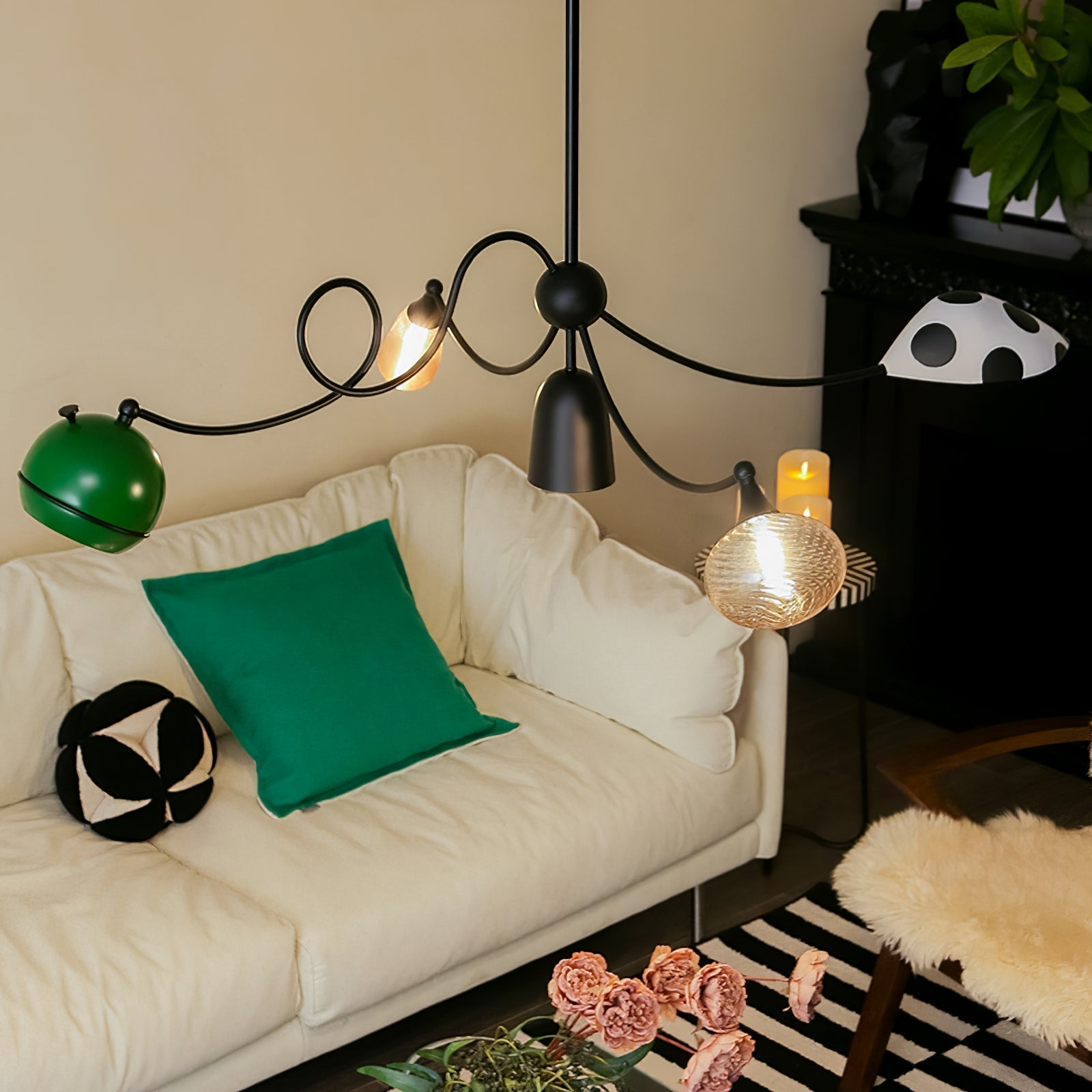 Playful Lampe Pendante Modulaire en Verre - Neutralighting