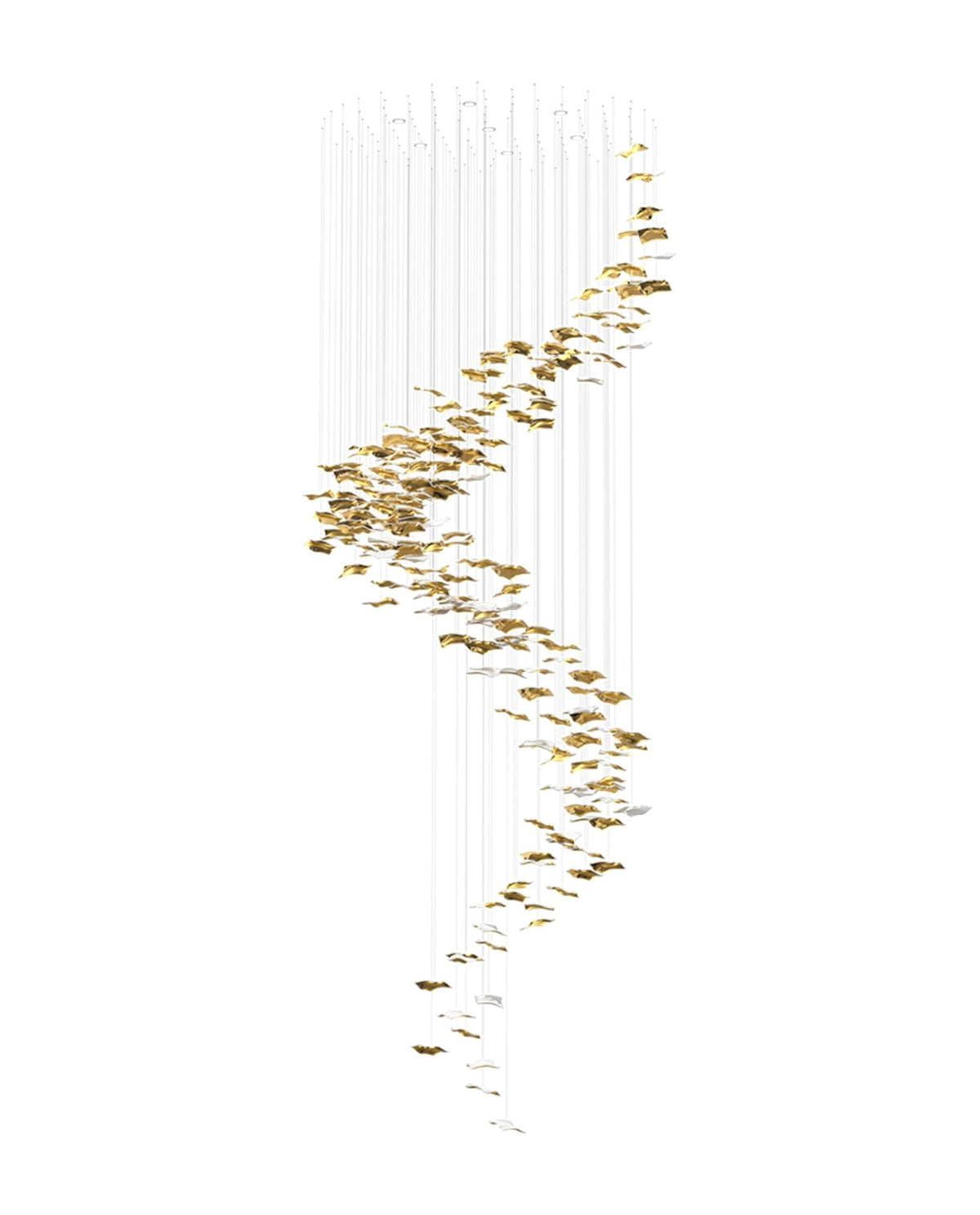 Viliros Verre Spirale Suspension Lumière - Neutralighting