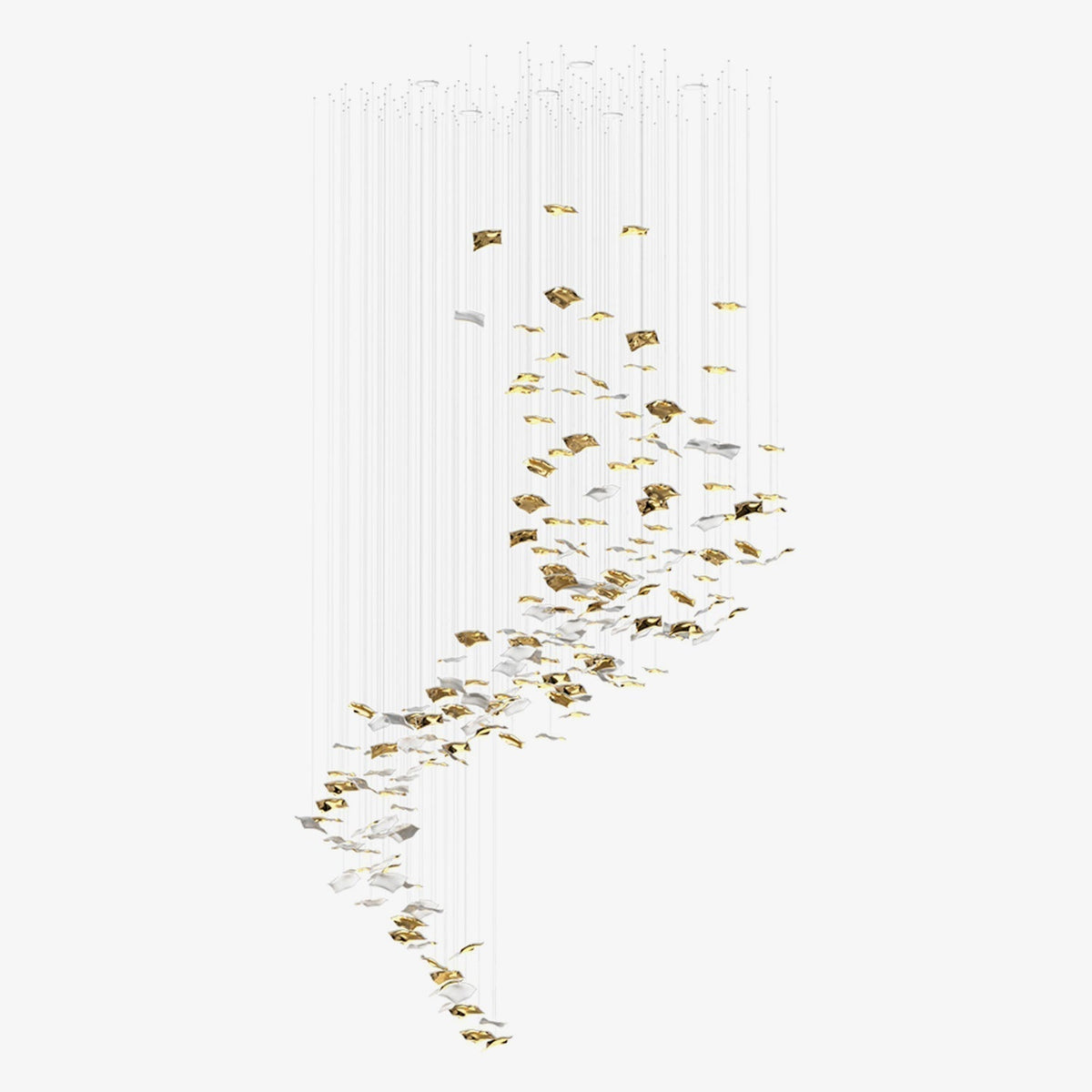 Viliros Verre Spirale Suspension Lumière - Neutralighting