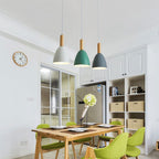 Valentina Moderne Minimaliste LED Suspension Métal/Bois Salon/Chambre à coucher - Neutralighting