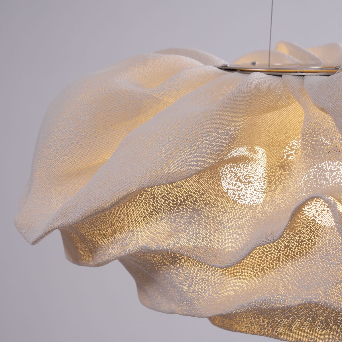 Wavern Suspension Lampe Artistique en Acier - Neutralighting