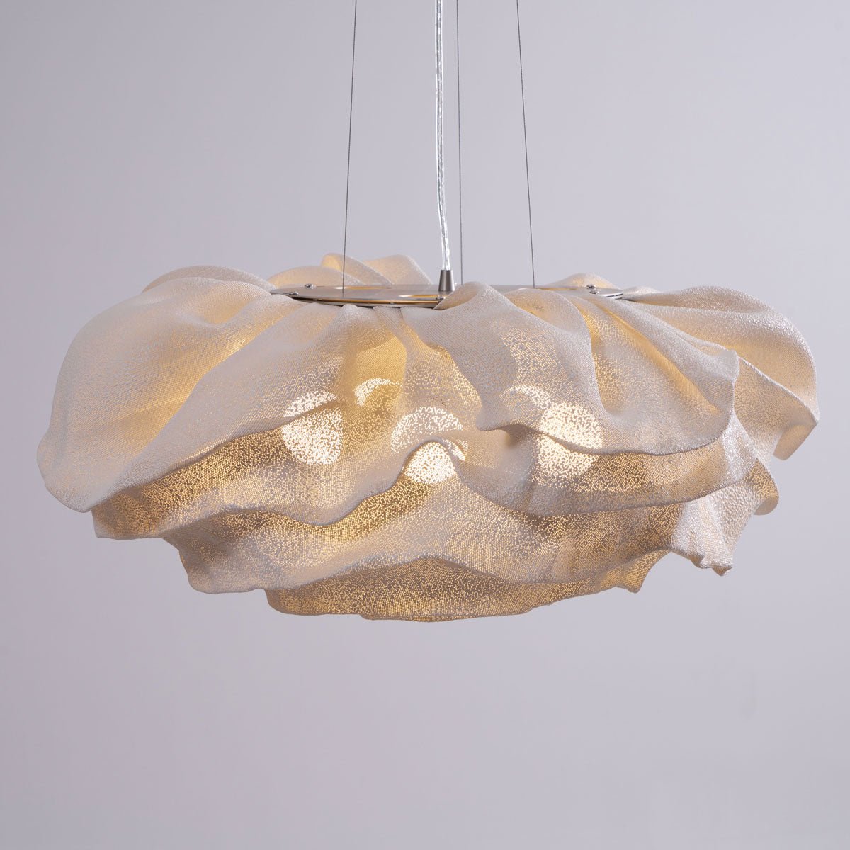 Wavern Suspension Lampe Artistique en Acier - Neutralighting