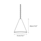 Zavelila Suspension Métal Plâtre Blanc Minimaliste - Neutralighting