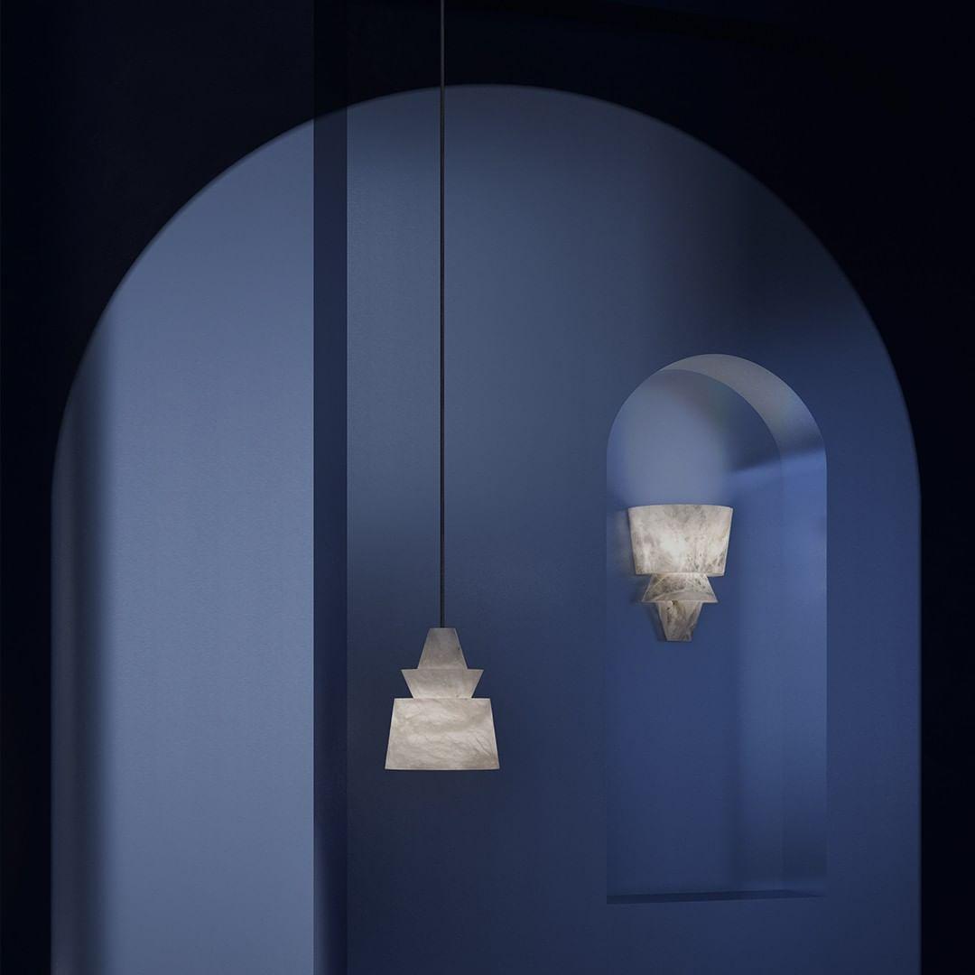 Curineth Suspension Minimaliste en Albâtre - Neutralighting