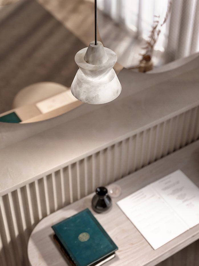 Curineth Suspension Minimaliste en Albâtre - Neutralighting