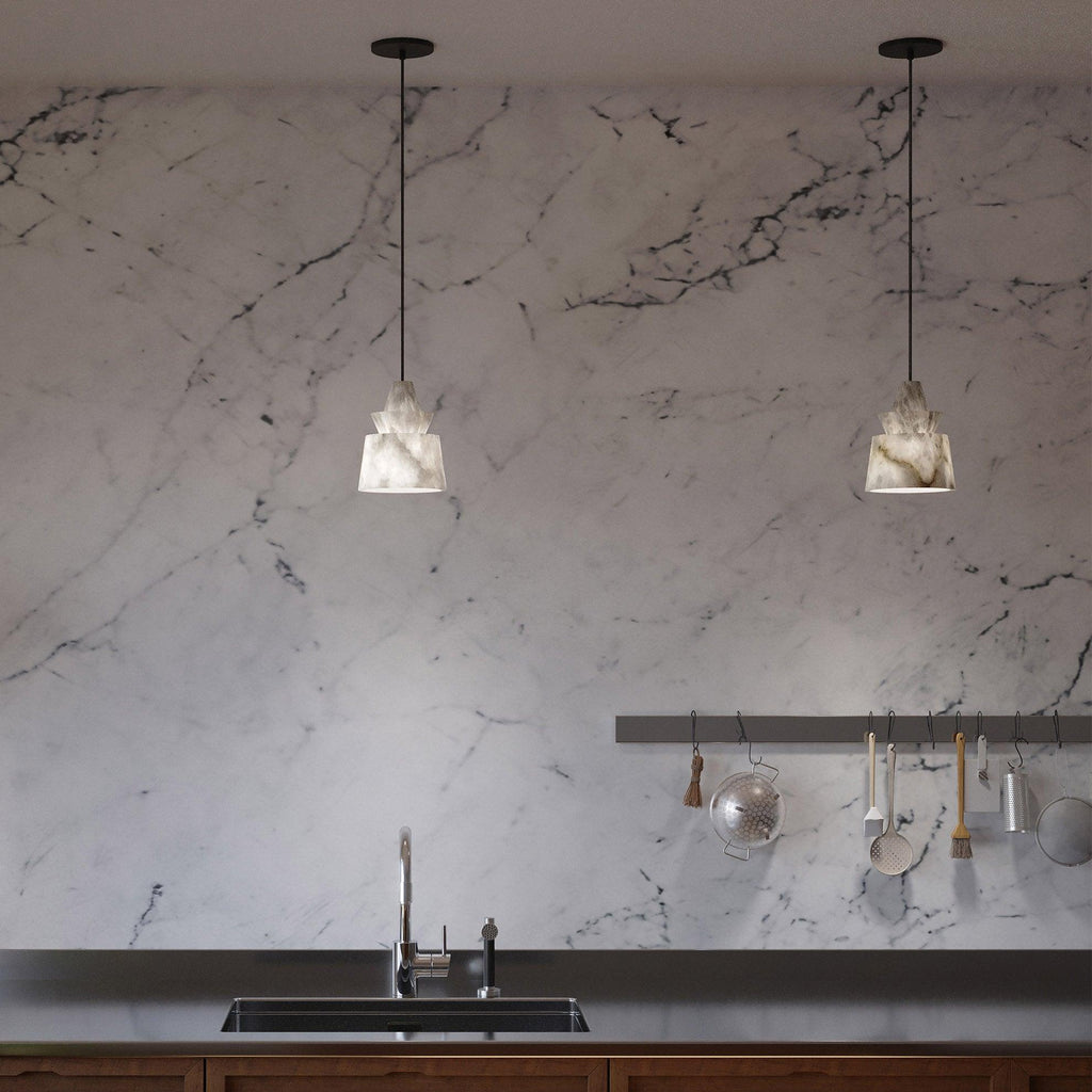 Curineth Suspension Minimaliste en Albâtre - Neutralighting