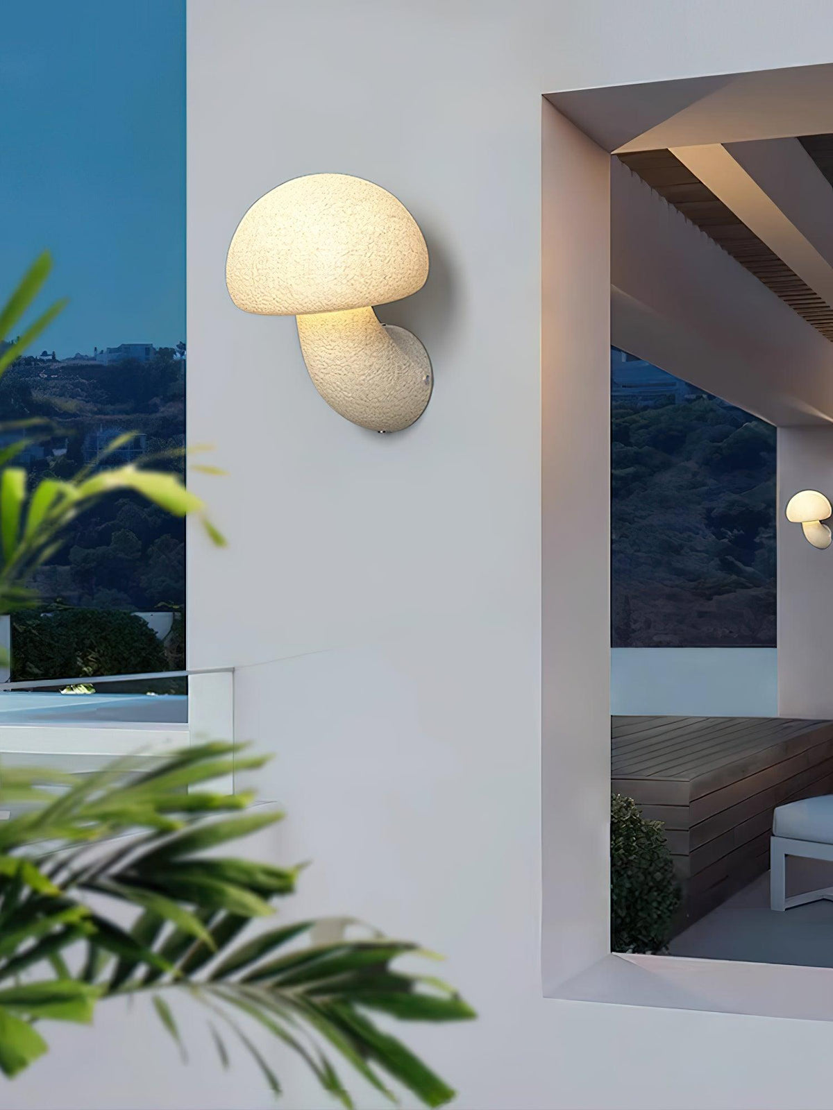 Aria Applique D'extérieur Champignon Conte de Fées - Neutralighting