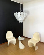 Aurora Lustre en Verre de Murano Blanc - Neutralighting